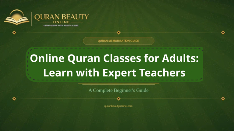 Online Quran Classes for Adults Learn with Expert Teachers
