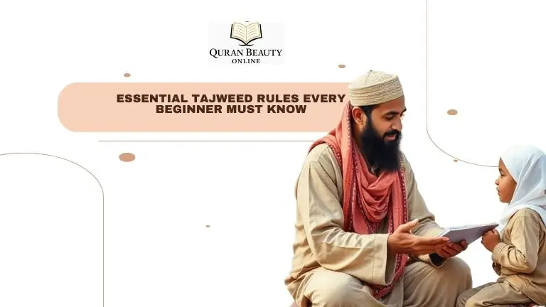 Tajweed rules for beginners