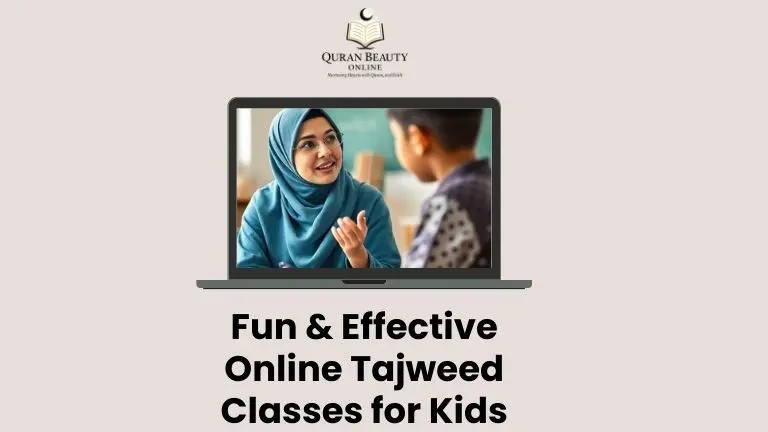 Quran Tajweed classes for kids online