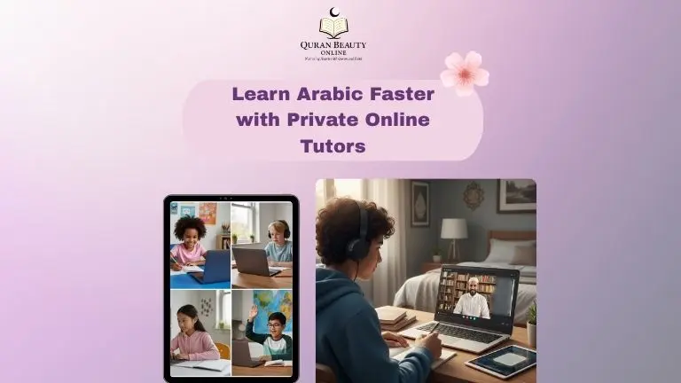 Online Arabic classes with private tutor