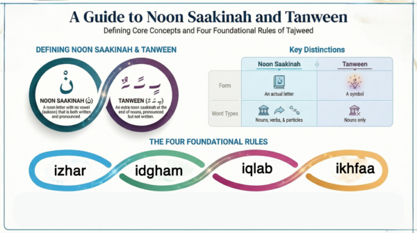 7 Steps to Master Noon Sakinah Rules