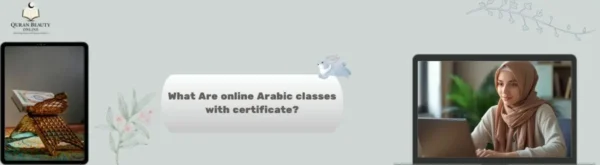 online arabic classes with certificate