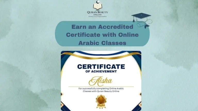 online arabic classes with certificate