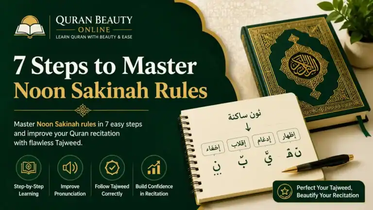 Noon Sakinah Rules