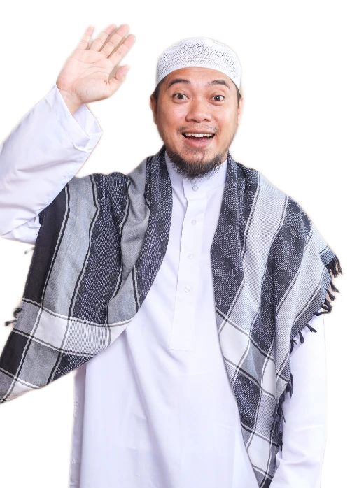 muslim-man-waving-with-his-hand