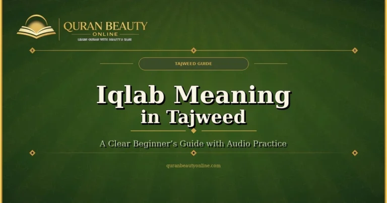 iqlab meaning in tajweed
