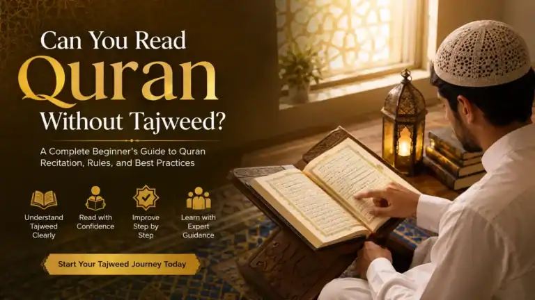 can you read quran without tajweed
