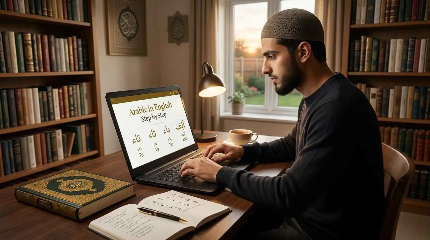 learn arabic in english step by step