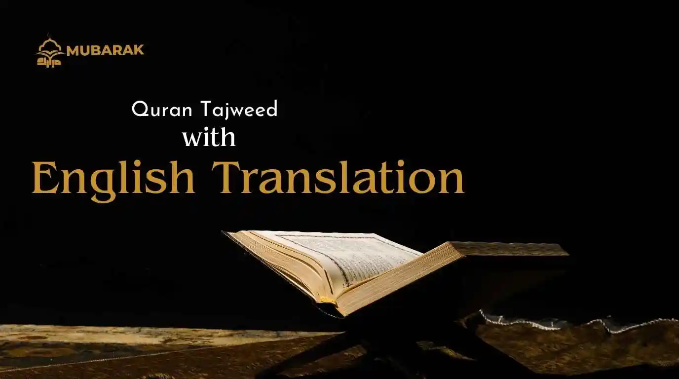 quran tajweed with english translation
