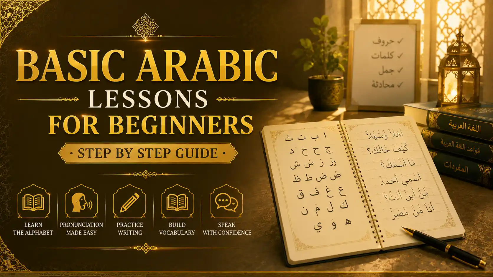 basic arabic lessons for beginners