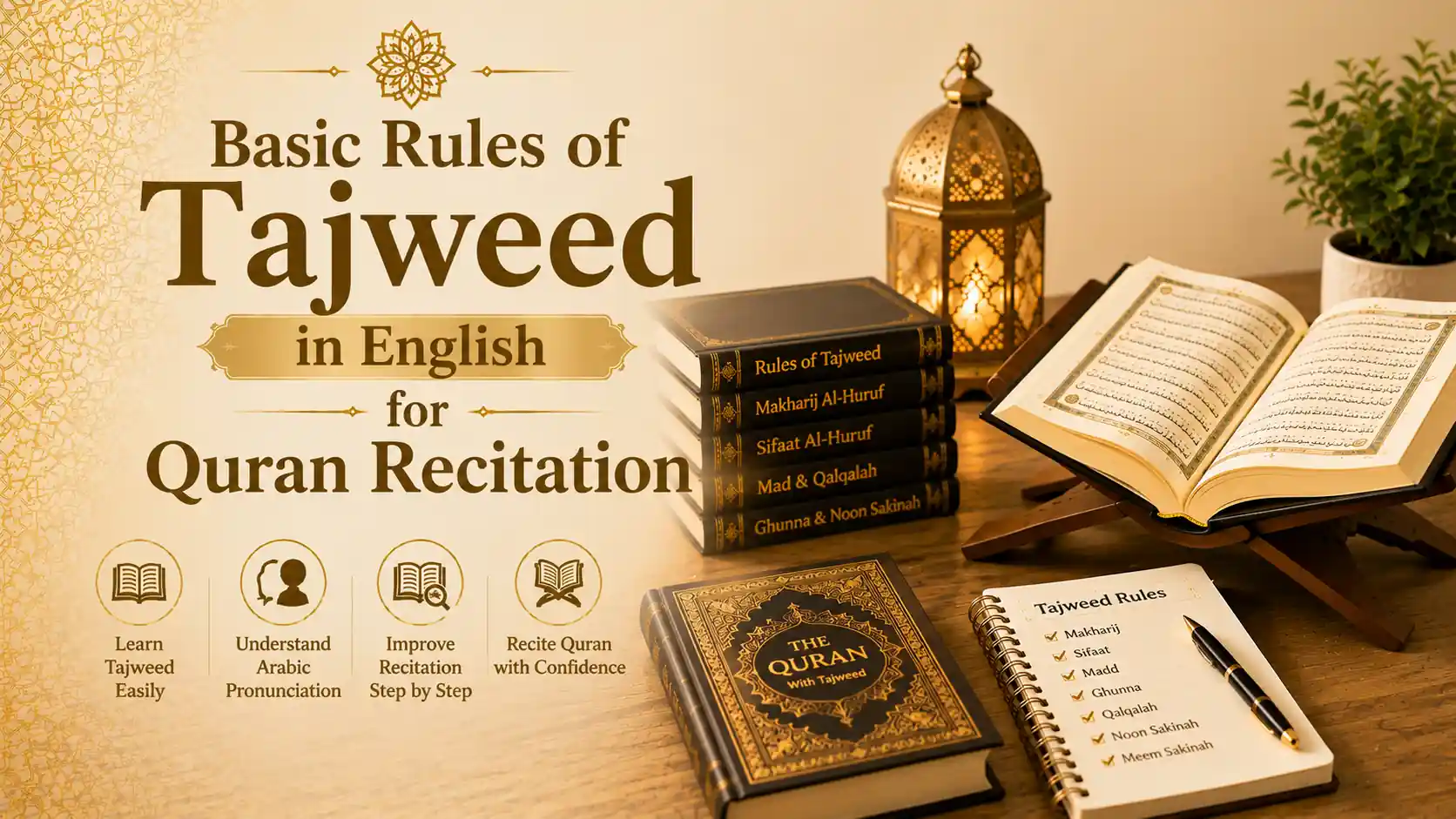 basic rules of tajweed in english