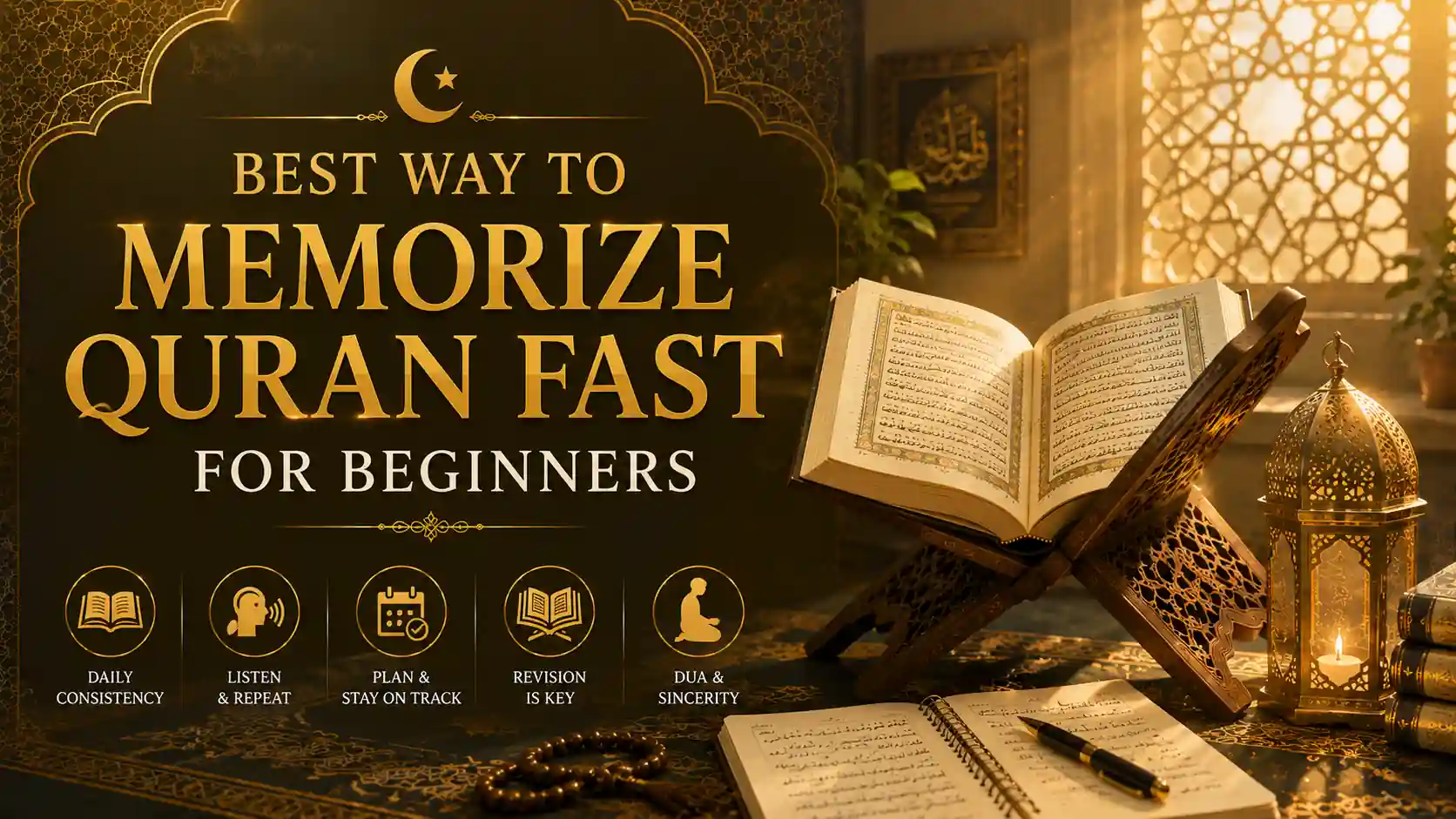 best way to memorize quran fast