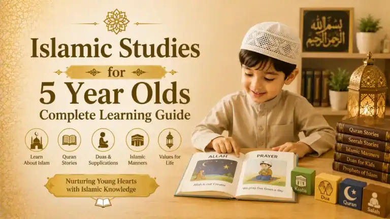 Islamic Studies for 5 Year Olds