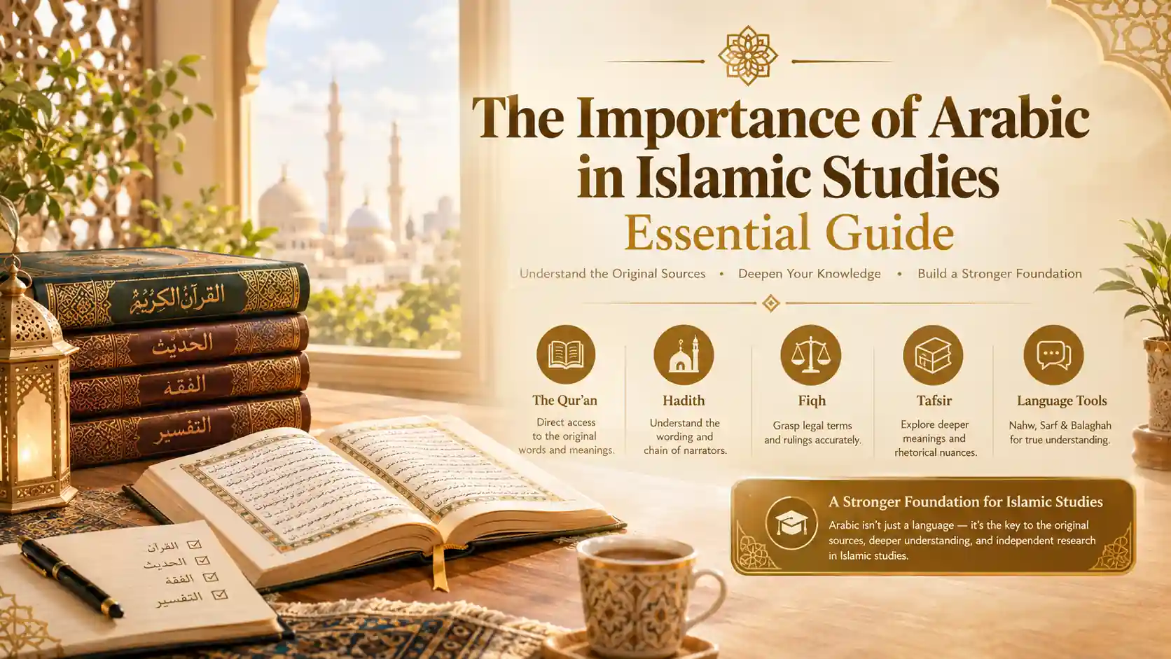 importance of arabic in islamic studies importance of arabic in islamic studies