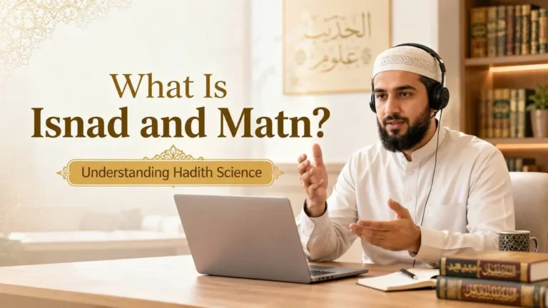 what is isnad and matn